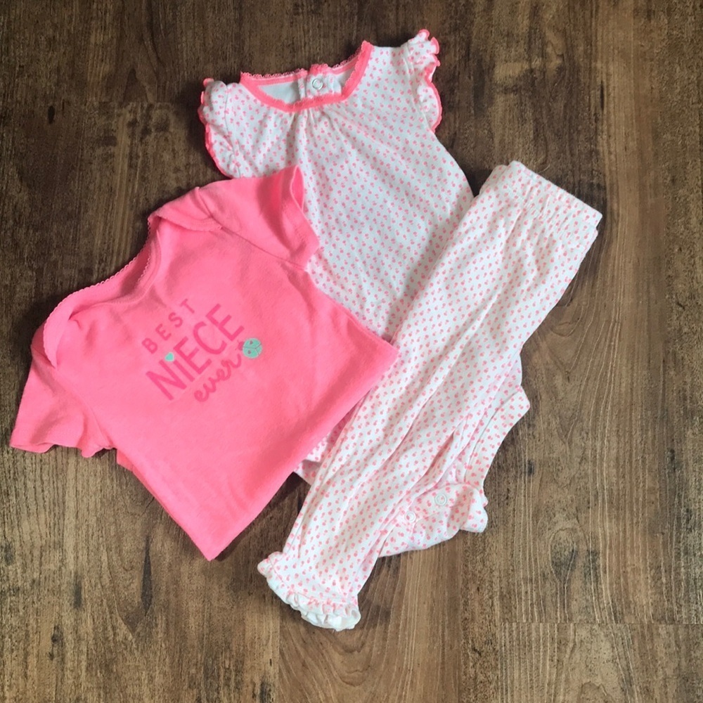 Cute matching set ❤️☀️ size 18 months